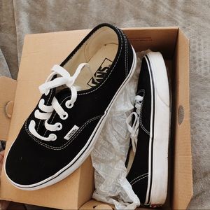 Classic black vans